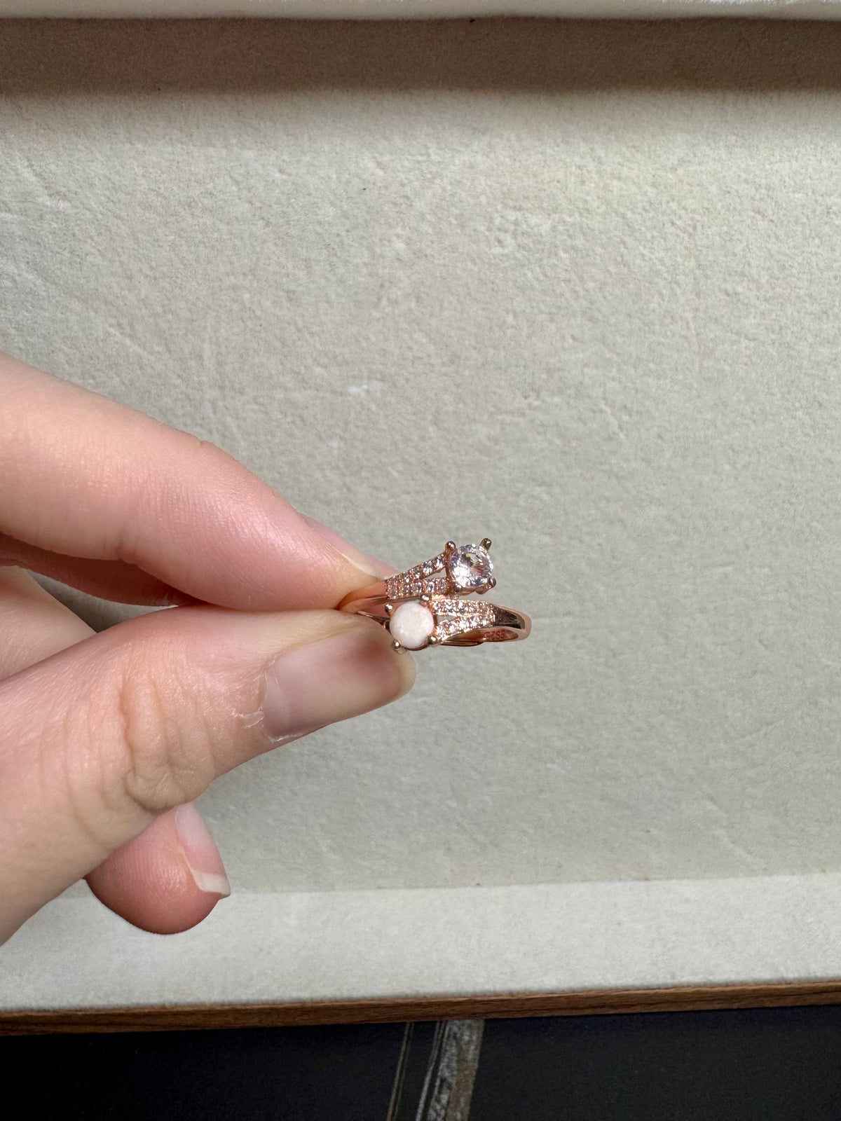 Josie Birthstone Breastmilk Ring