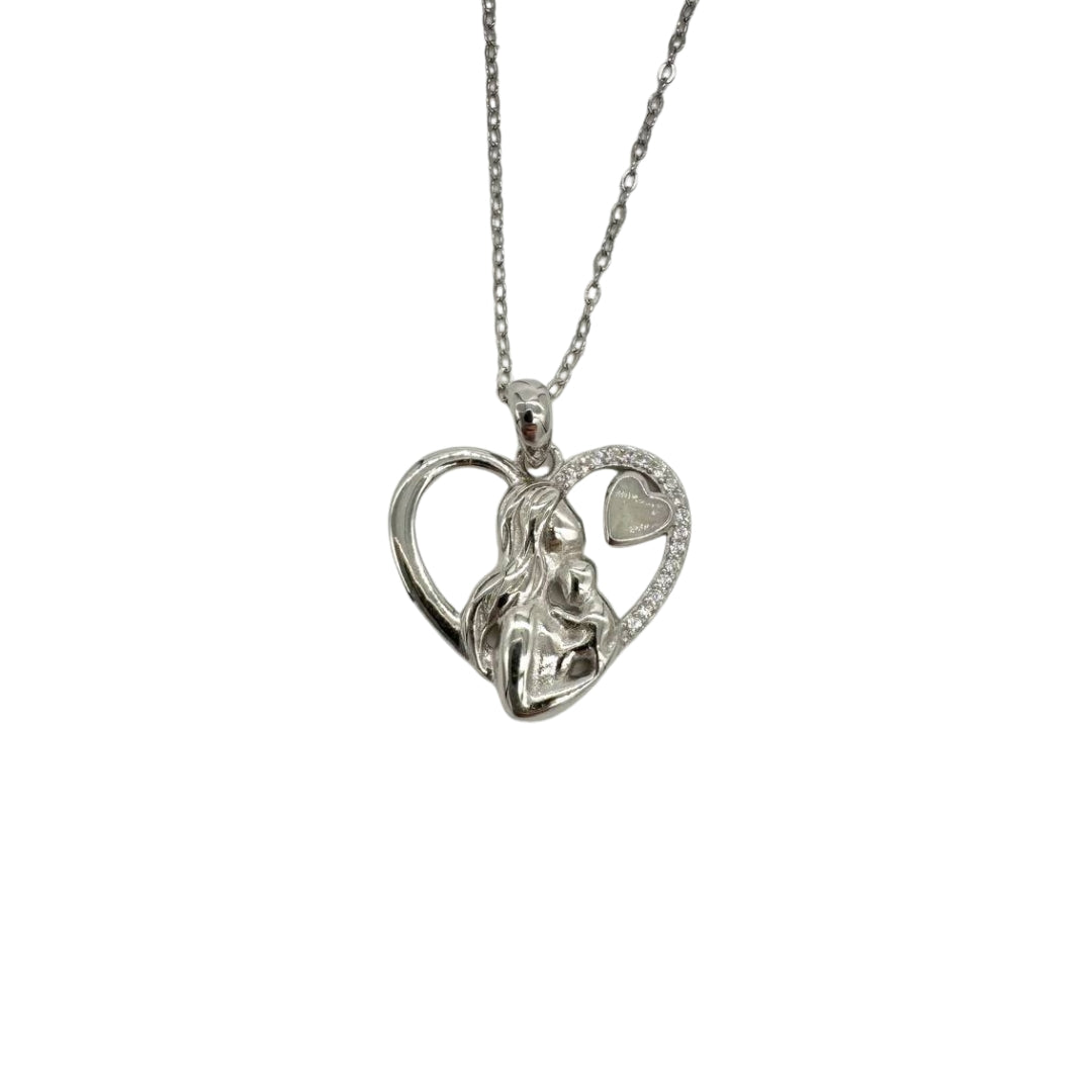 Embrace Heart Breastmilk Pendant