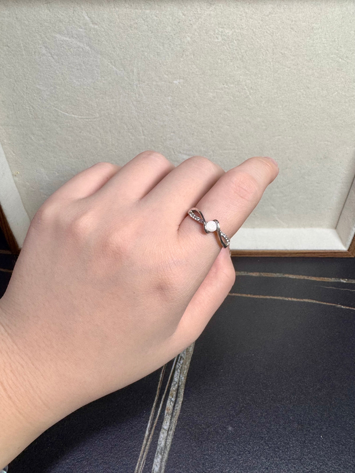 Sophie Solitaire Breastmilk Ring