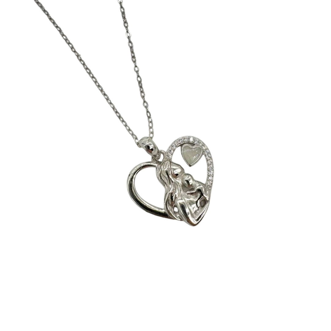 Embrace Heart Breastmilk Pendant