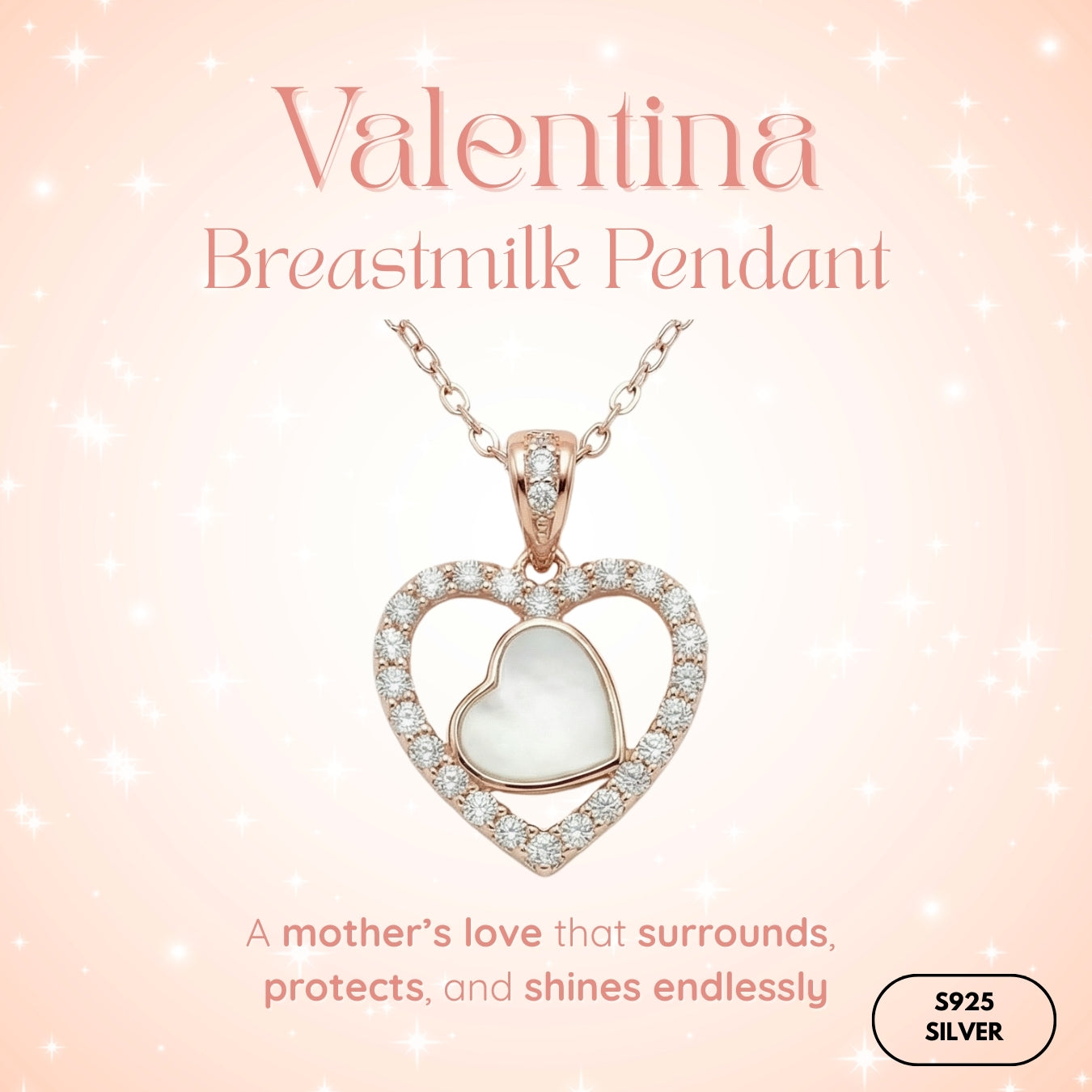 Valentina Breastmilk Pendant