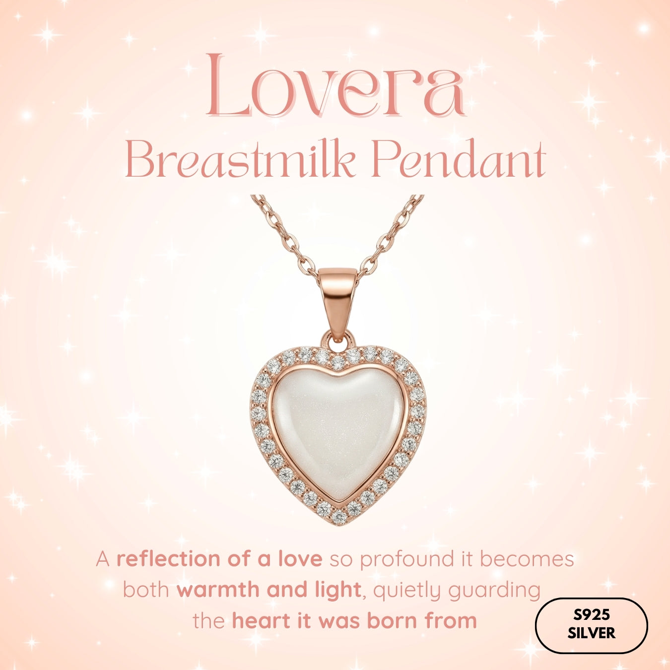 Lovera Breastmilk Pendant
