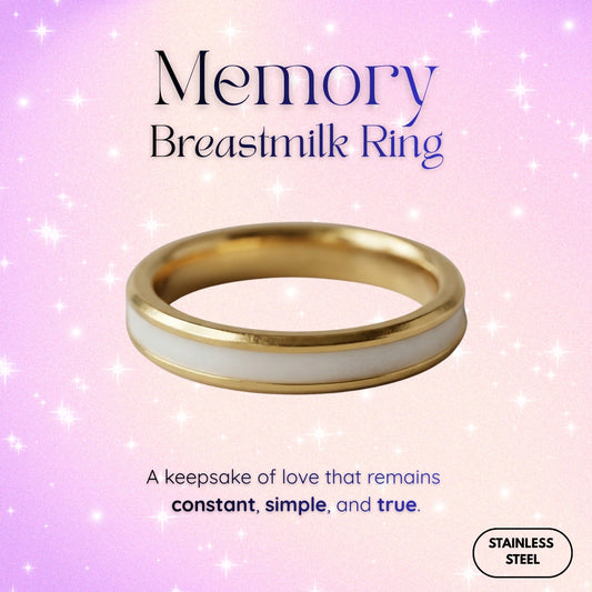 Memory Breastmilk Ring (Stainless Steel)