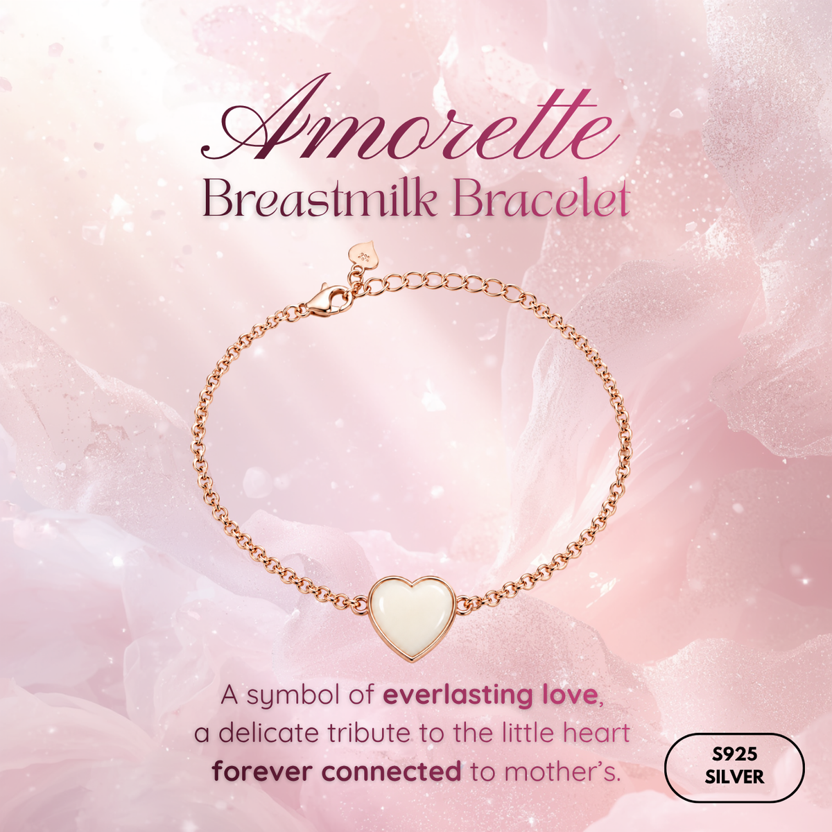 Amorette Breastmilk Bracelet