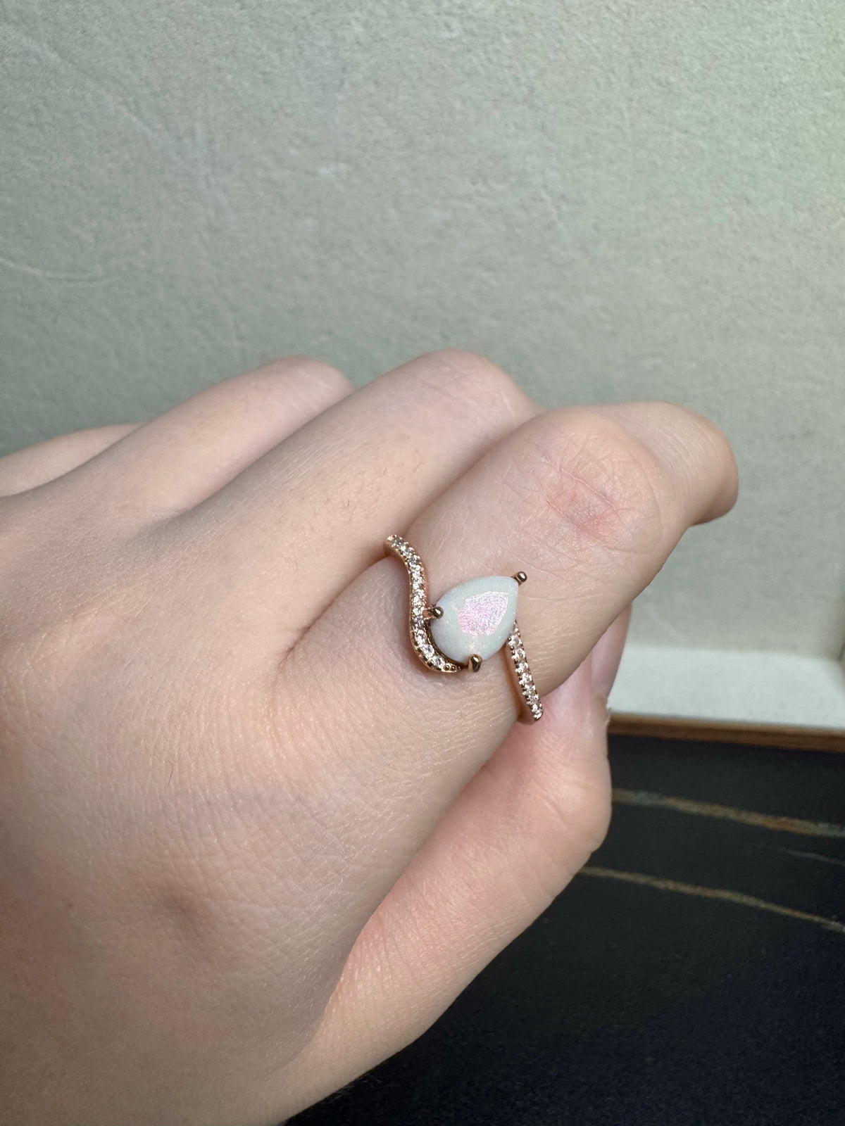 Emellia Solitaire Breastmilk Ring