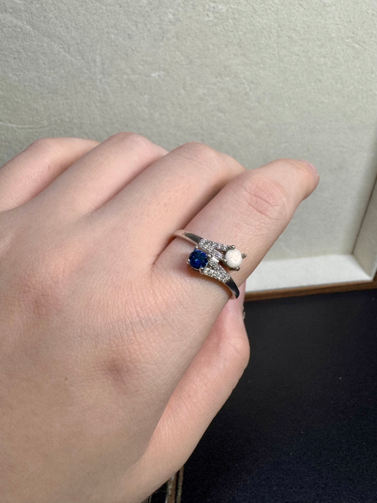 Josie Birthstone Breastmilk Ring