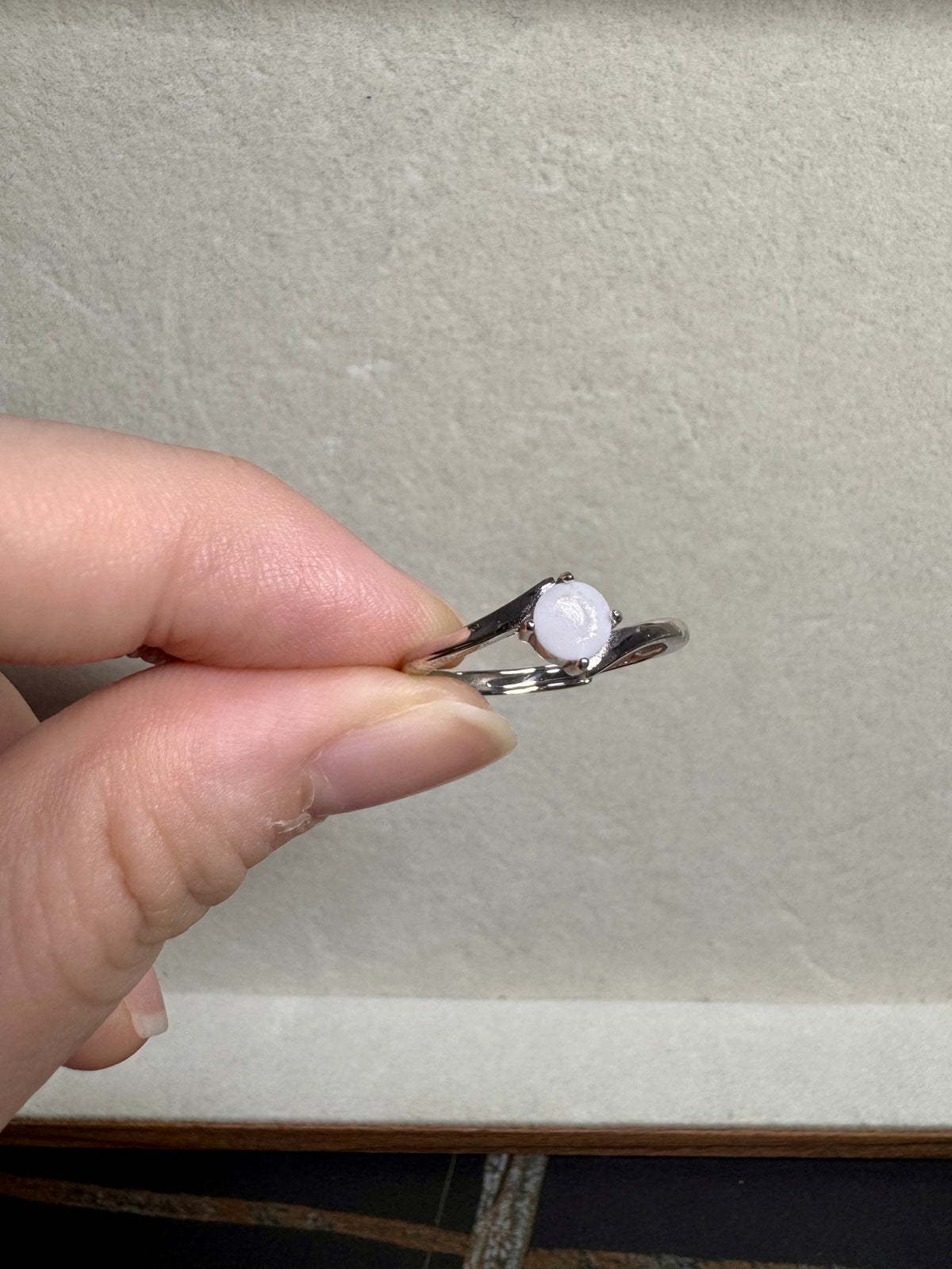 Vera Solitaire Breastmilk Ring
