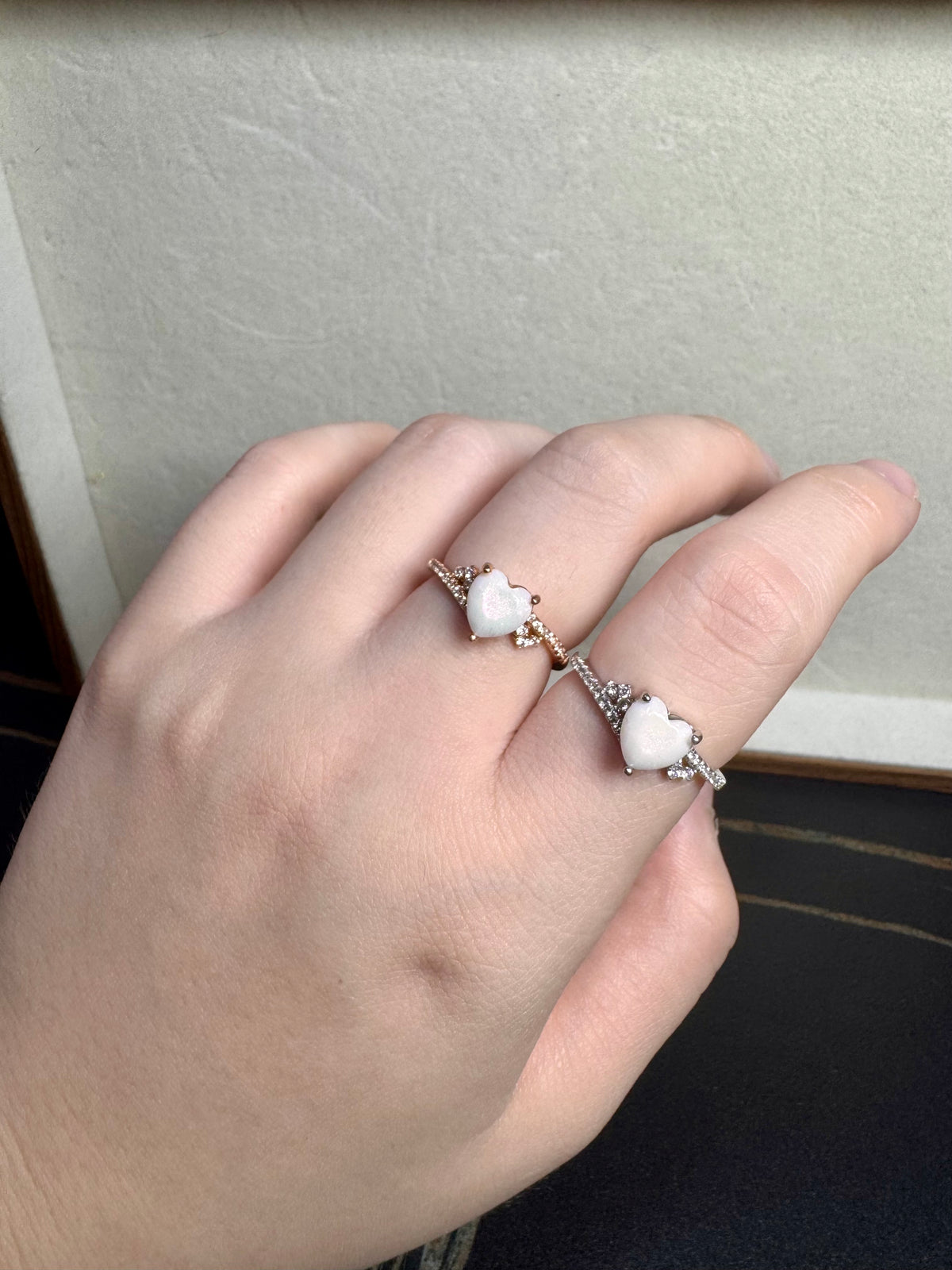 Angeline Solitaire Breastmilk Ring
