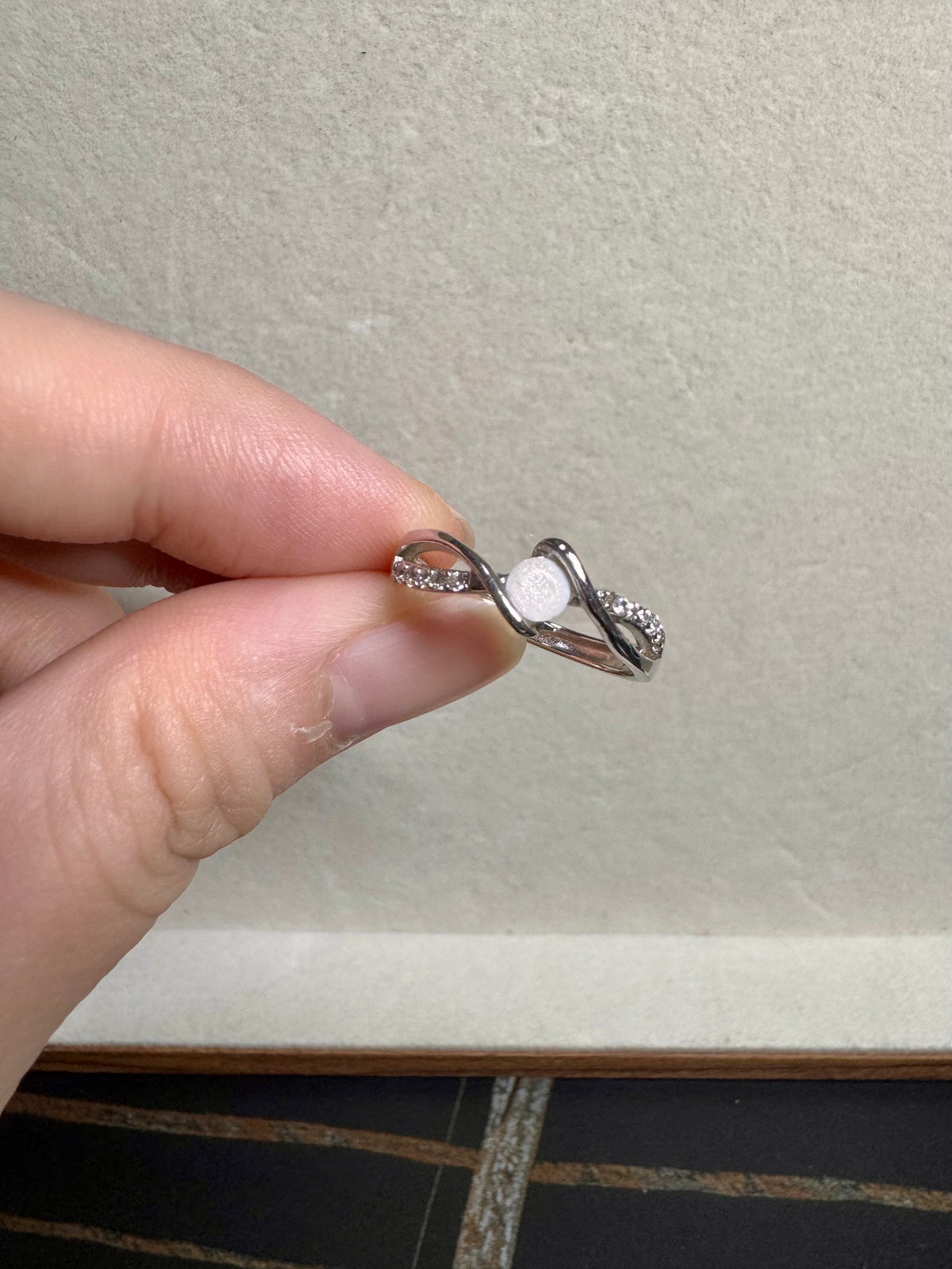 Sophie Solitaire Breastmilk Ring
