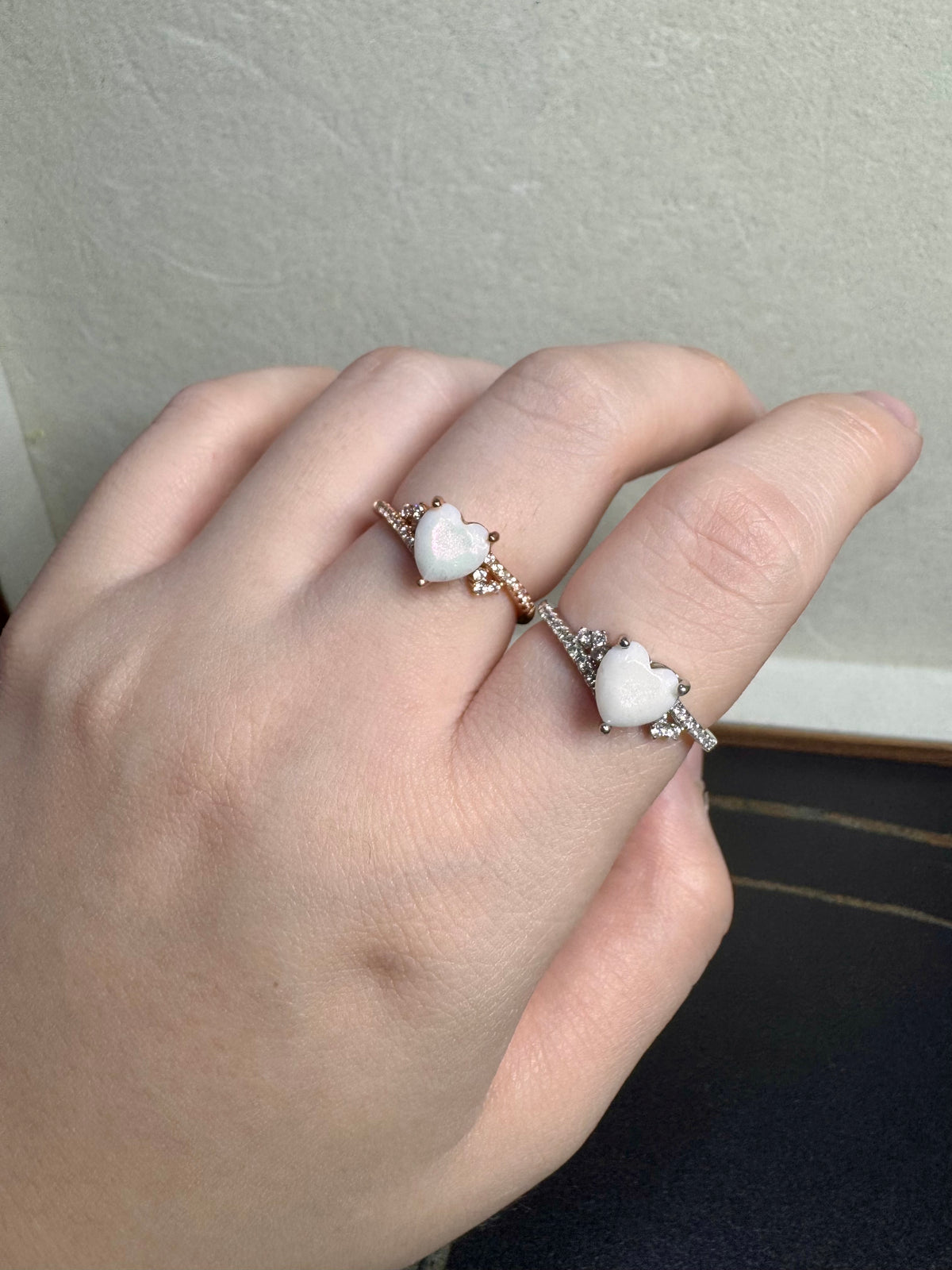 Angeline Solitaire Breastmilk Ring