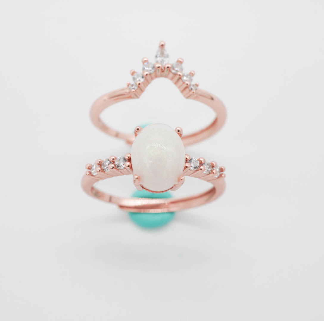 Auristelle Solitaire Breastmilk Ring