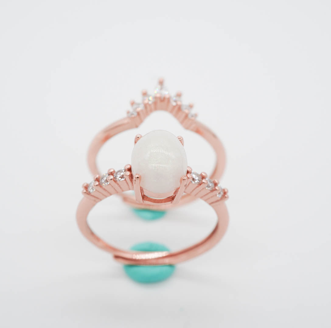 Auristelle Solitaire Breastmilk Ring
