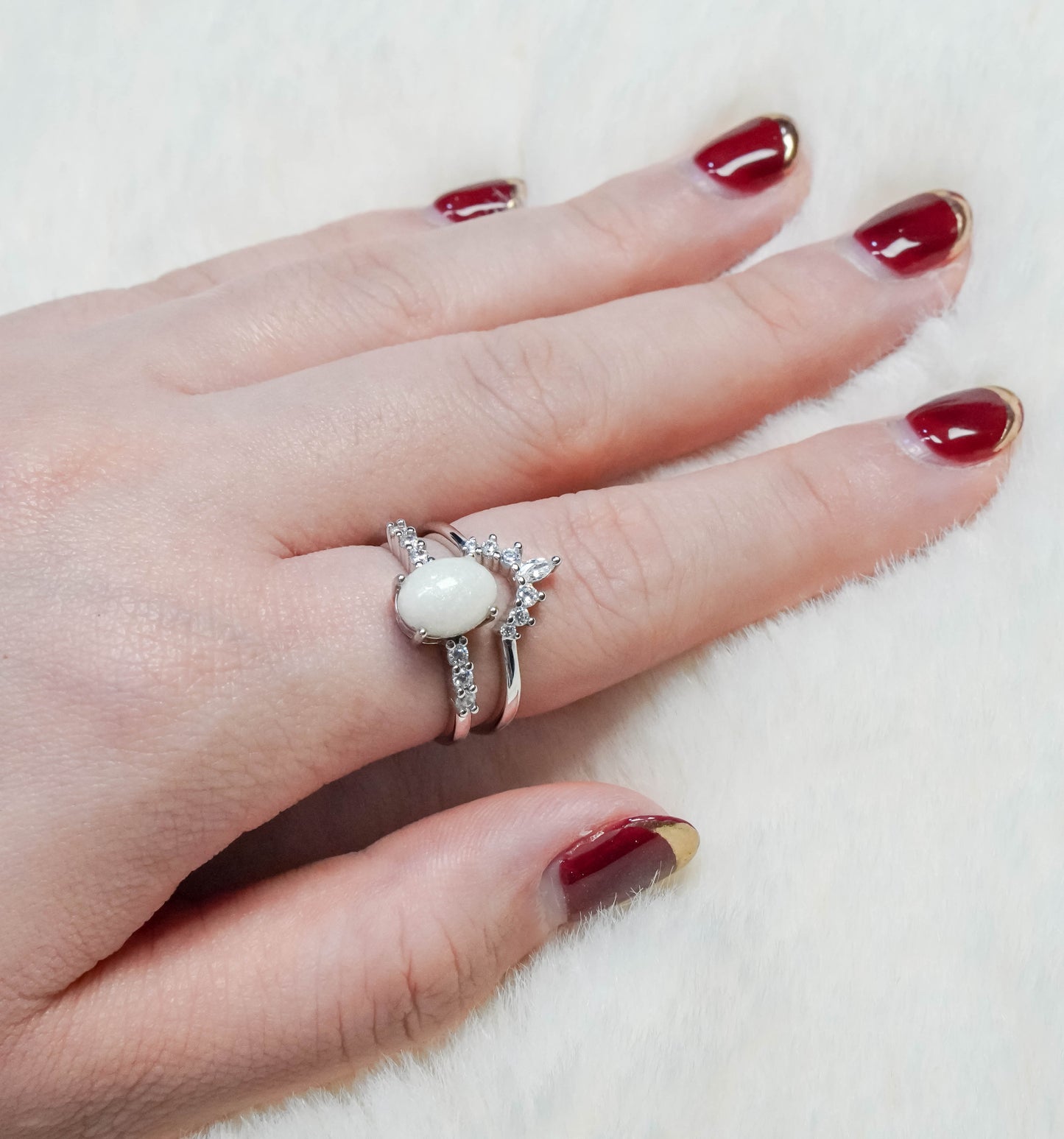 Auristelle Solitaire Breastmilk Ring