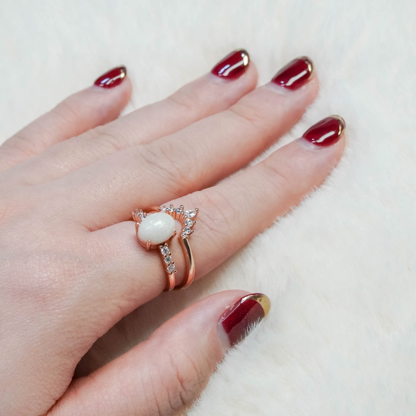 Auristelle Solitaire Breastmilk Ring
