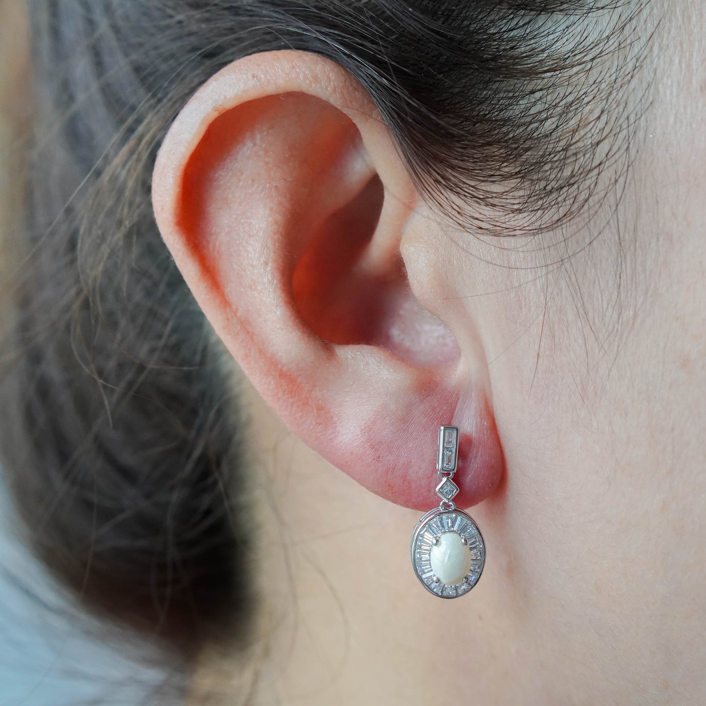 Belle Breastmilk Ear Rings