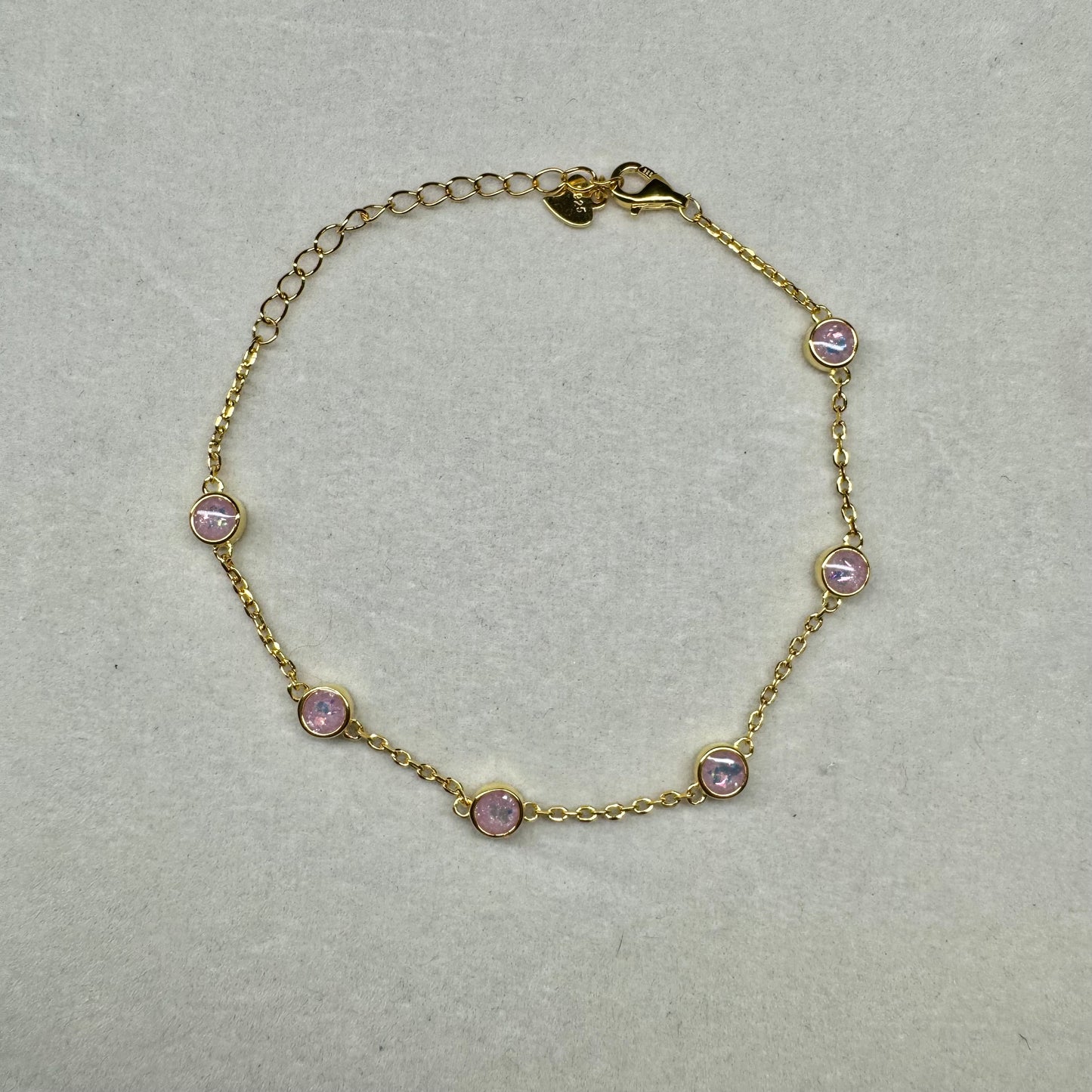 Camilia Solitaire Breastmilk Bracelet