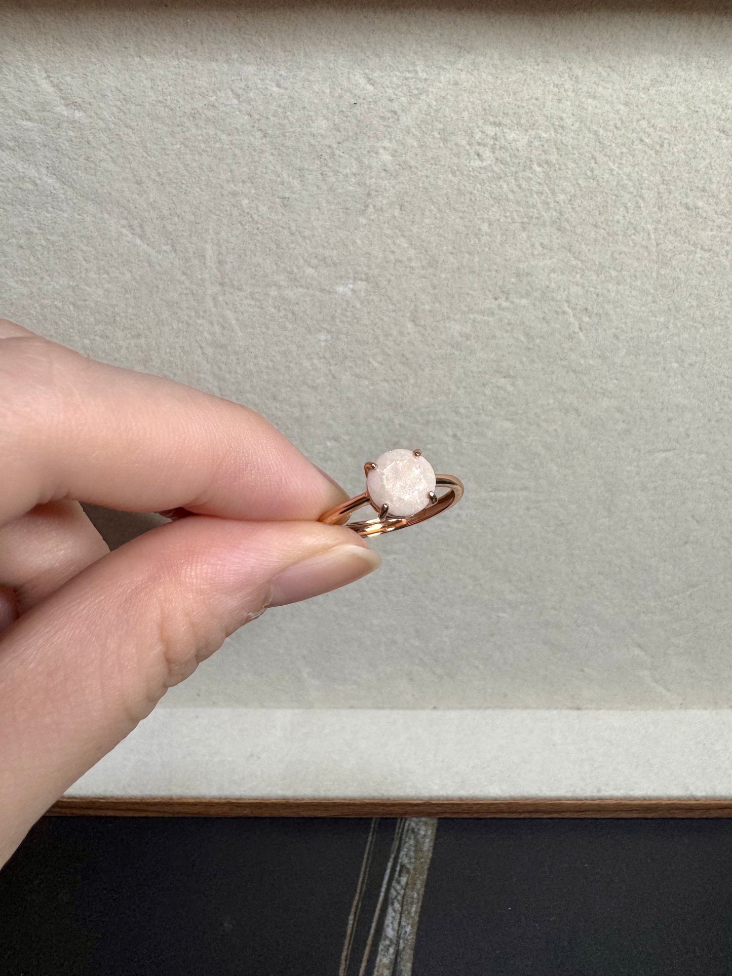 Pure Solitaire Breastmilk Ring