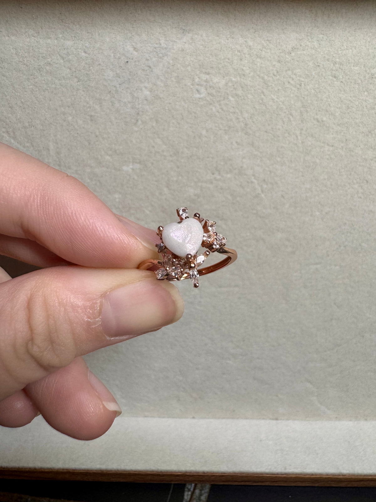 Giselle Solitaire Breastmilk Ring