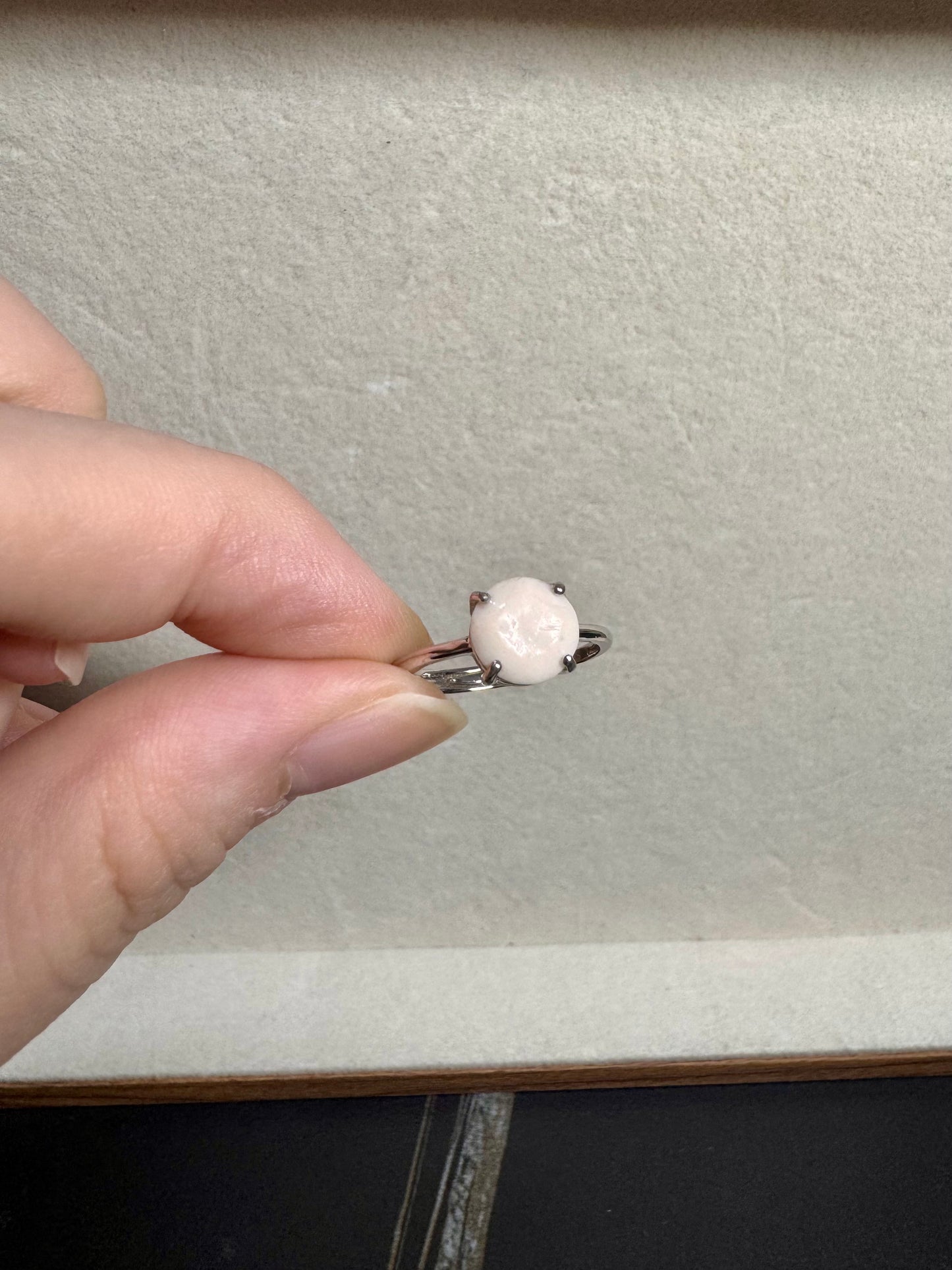 Pure Solitaire Breastmilk Ring