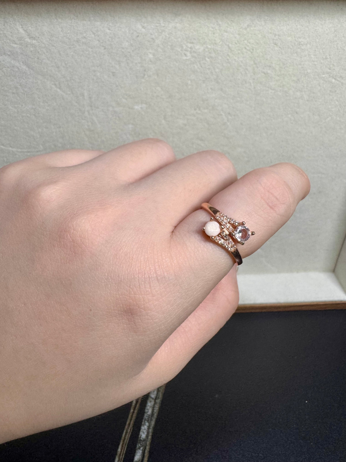 Josie Birthstone Breastmilk Ring