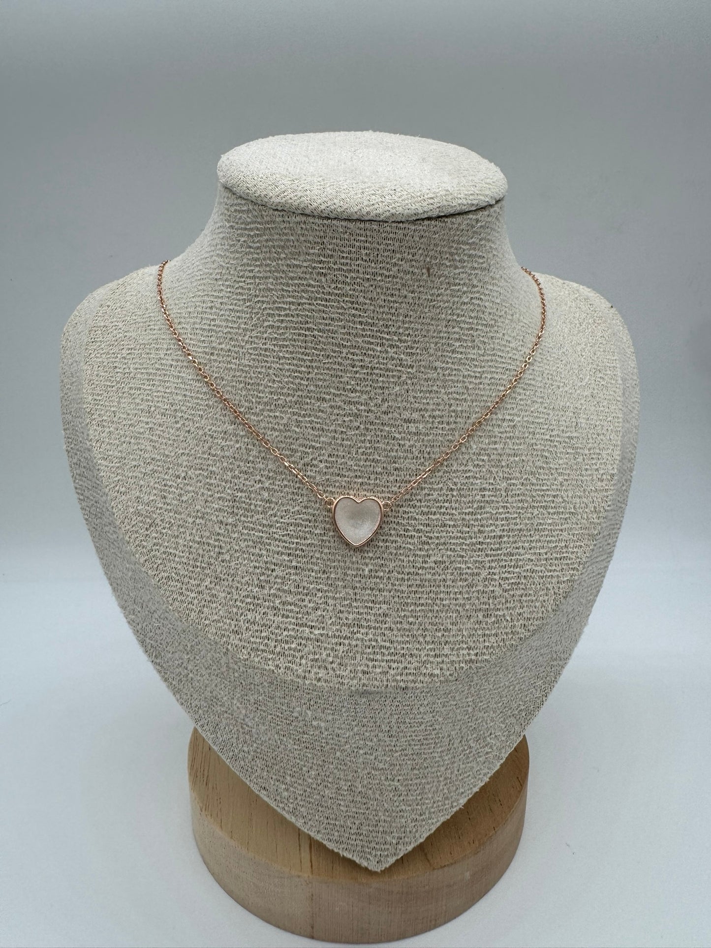 Single Heart Breastmilk Necklace