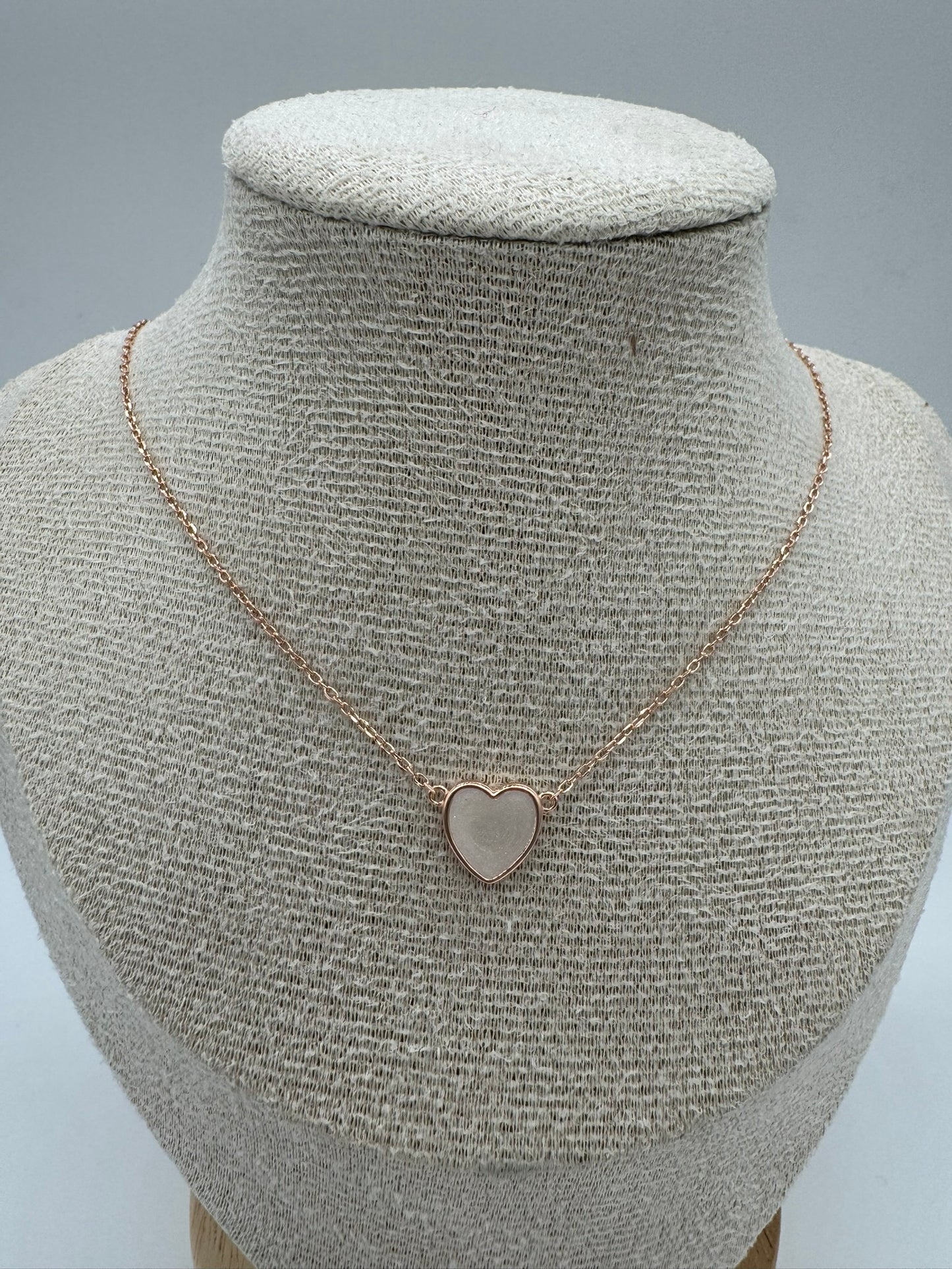 Single Heart Breastmilk Necklace