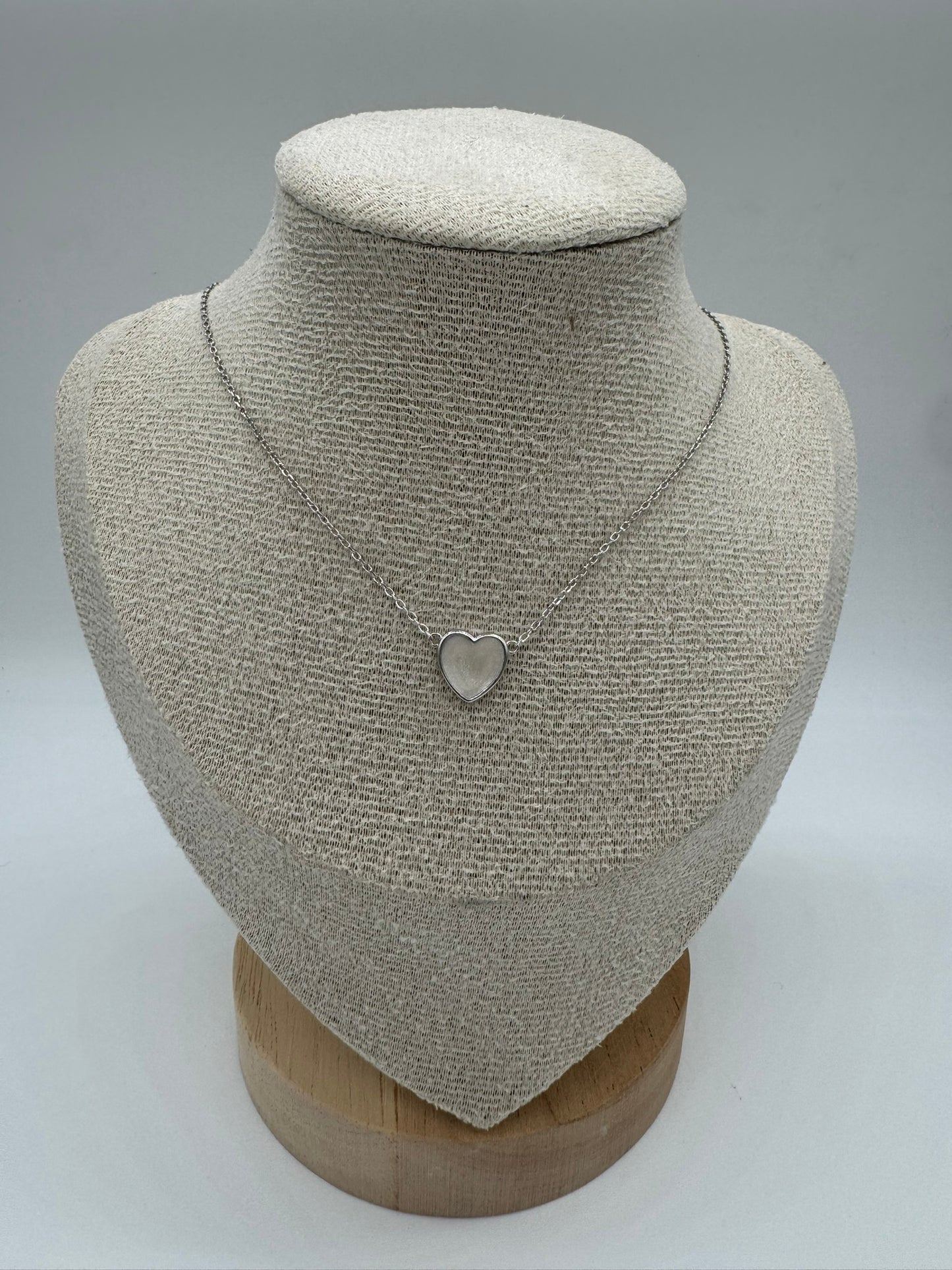 Single Heart Breastmilk Necklace