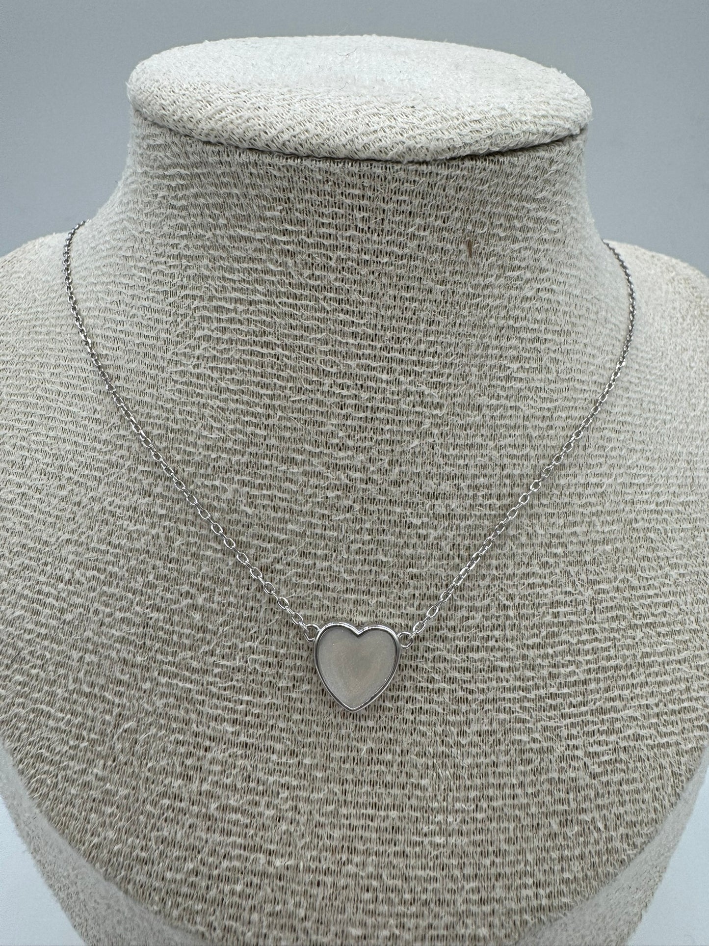 Single Heart Breastmilk Necklace