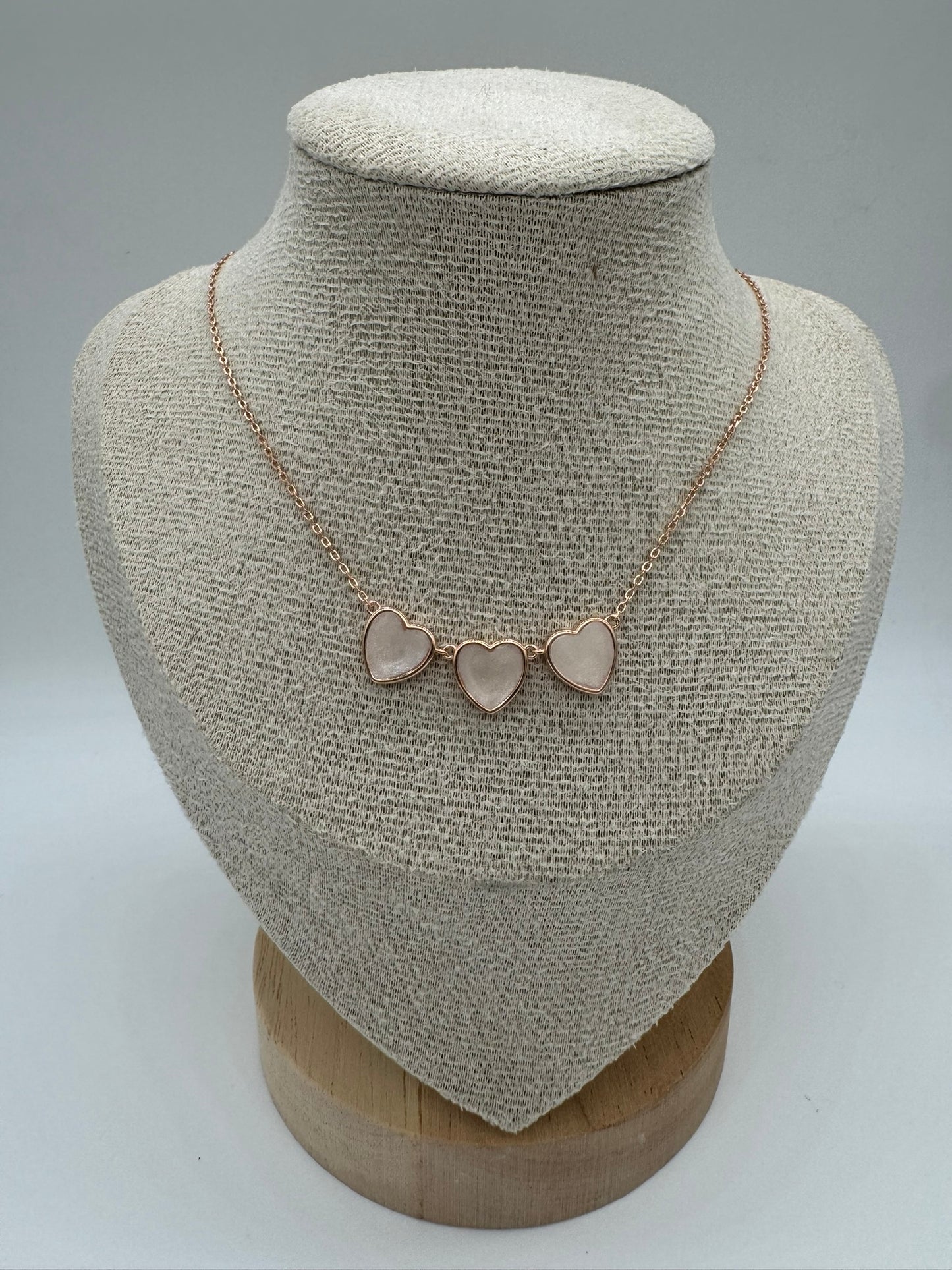 Trinity Heart Breastmilk Necklace