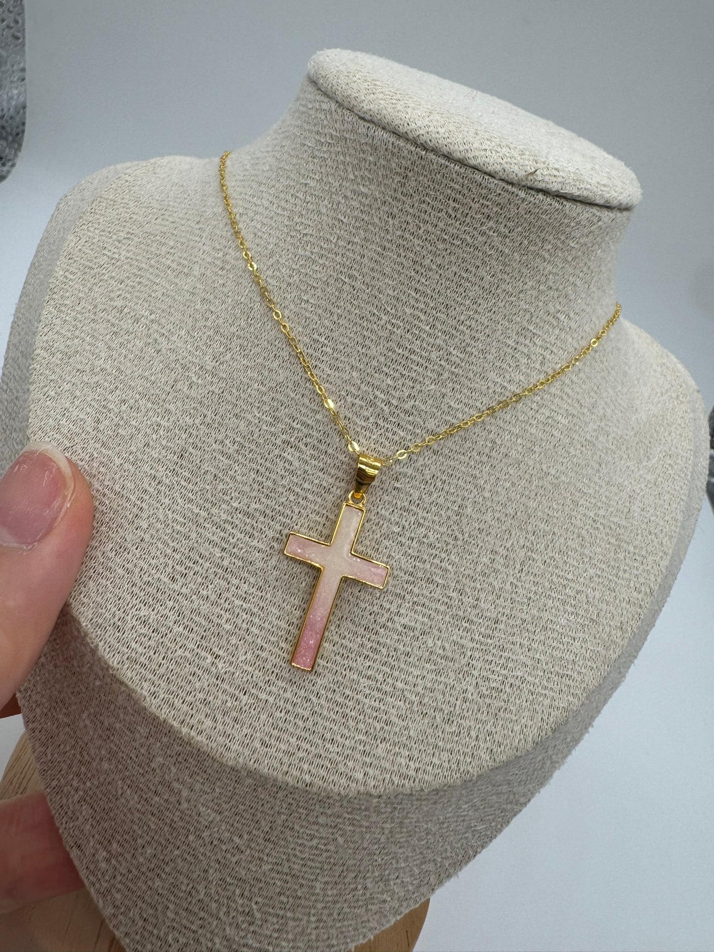 Cross Breastmilk Pendant