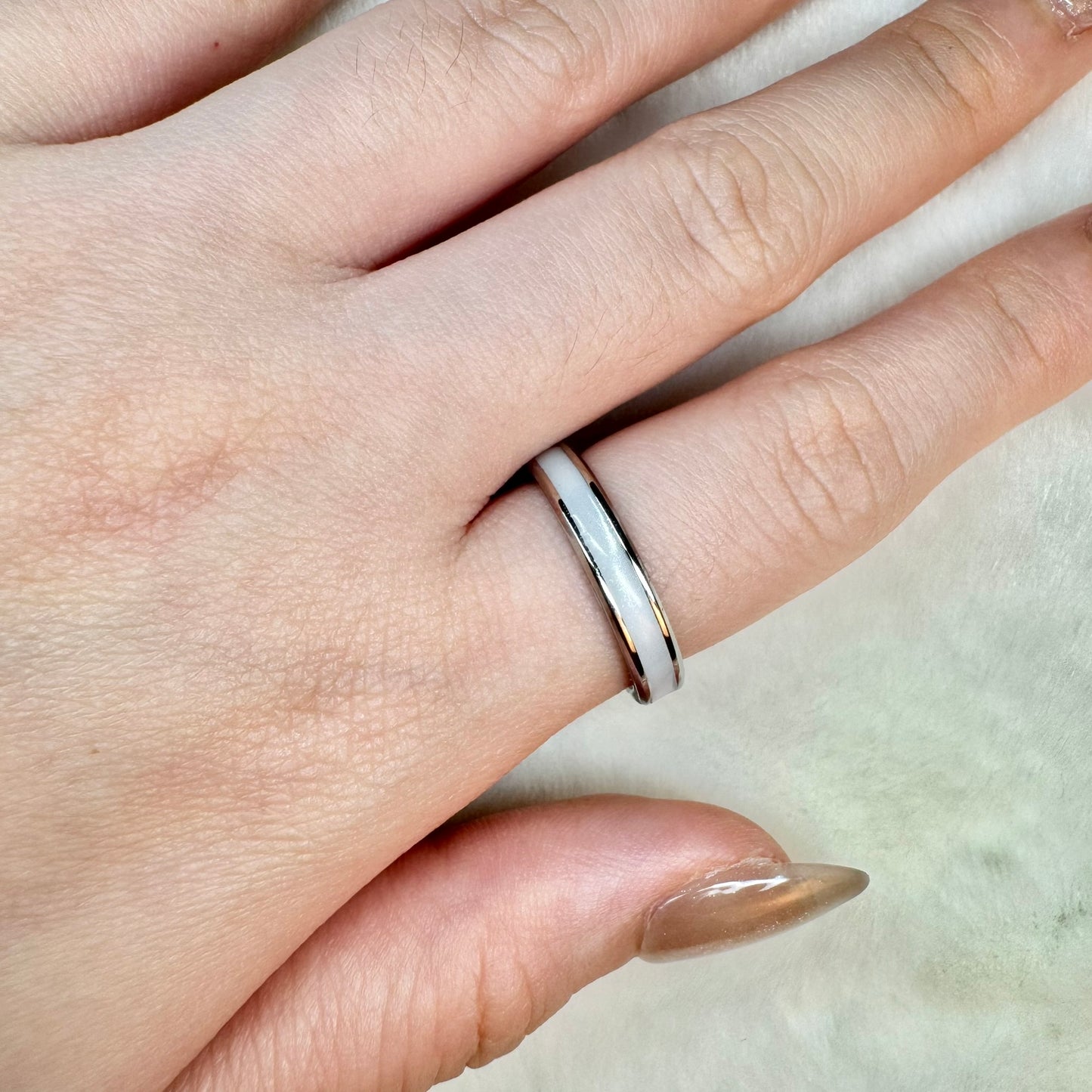 Memory Breastmilk Ring (Stainless Steel)