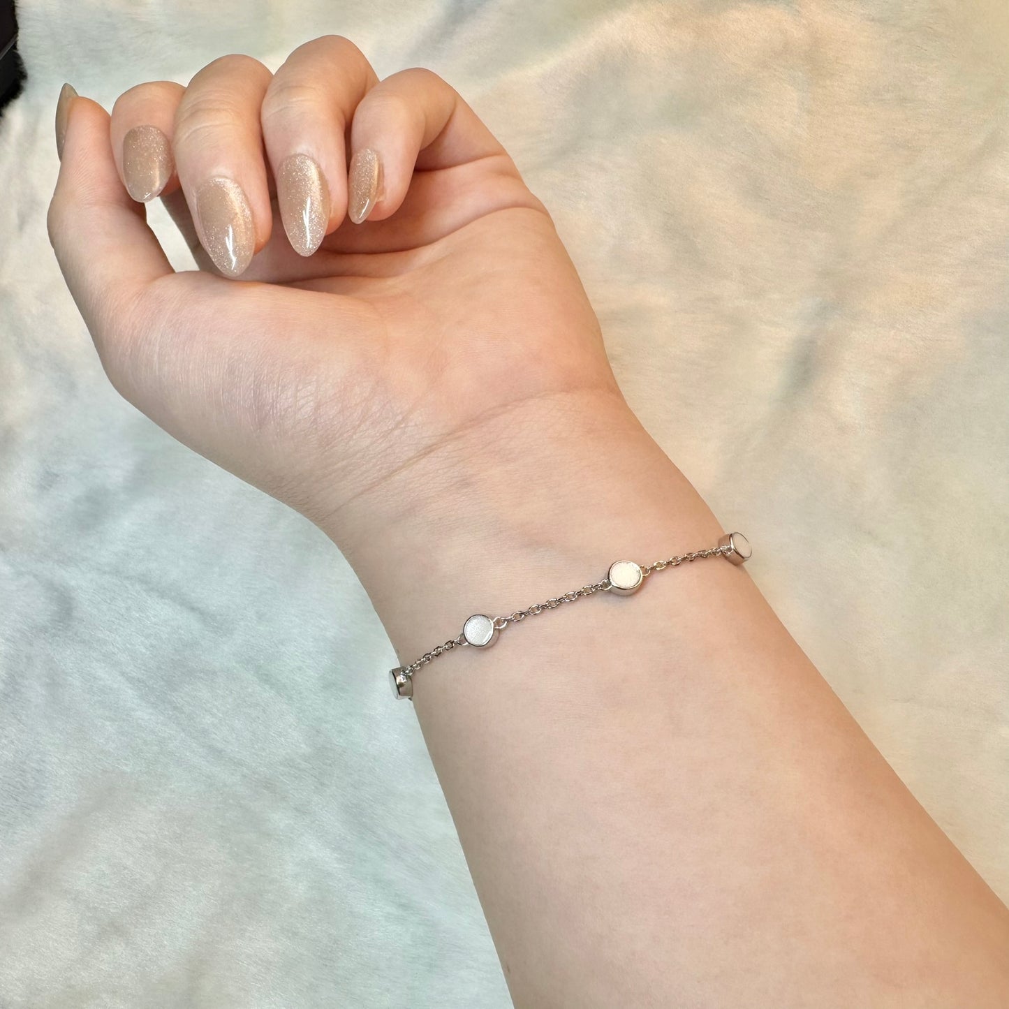 Camilia Solitaire Breastmilk Bracelet