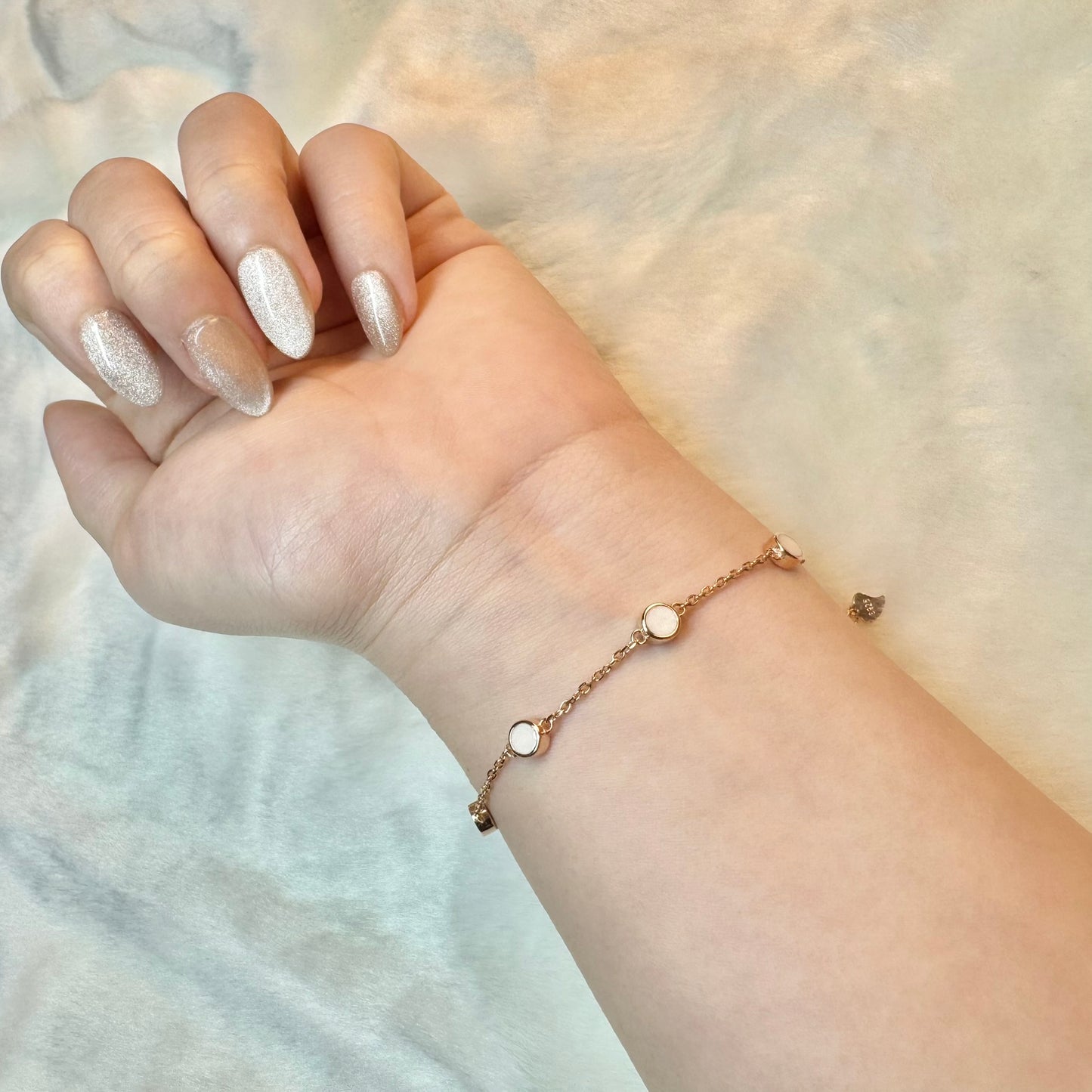 Camilia Solitaire Breastmilk Bracelet