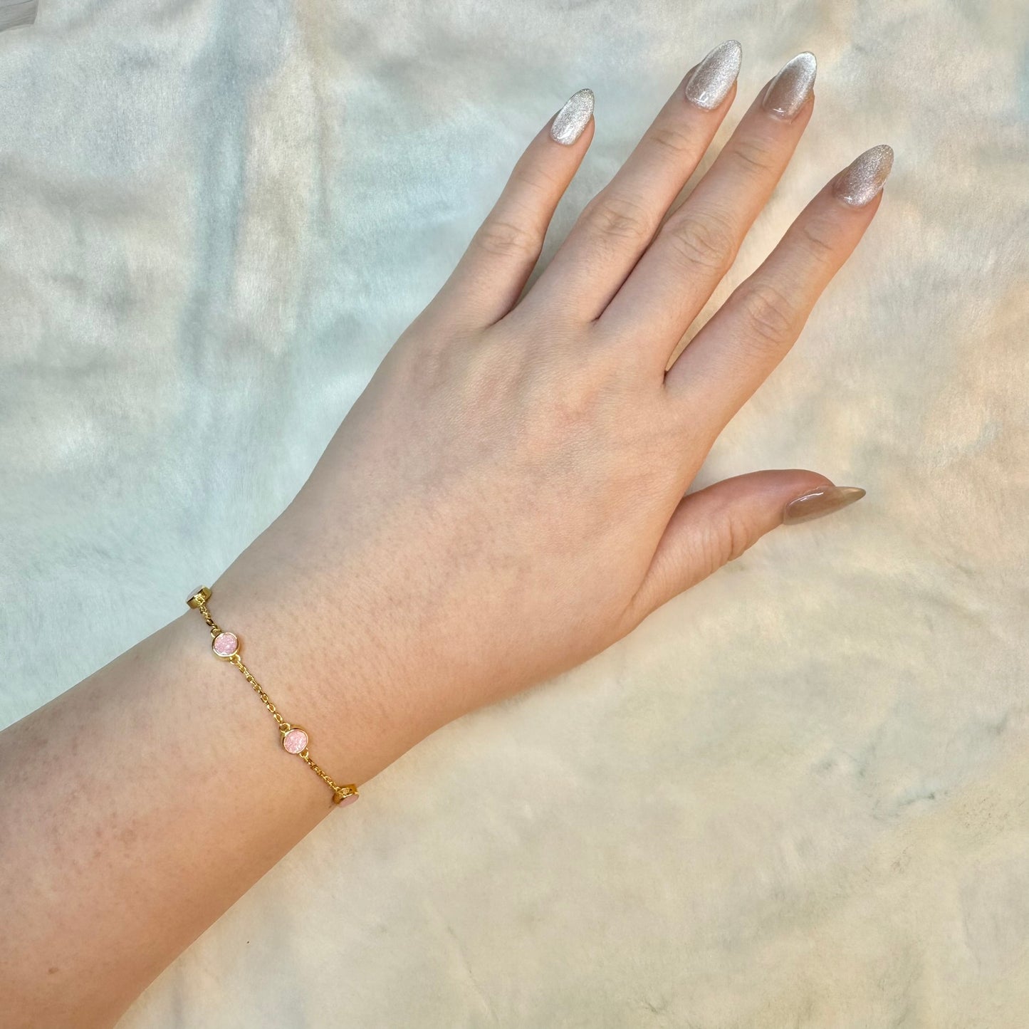 Camilia Solitaire Breastmilk Bracelet