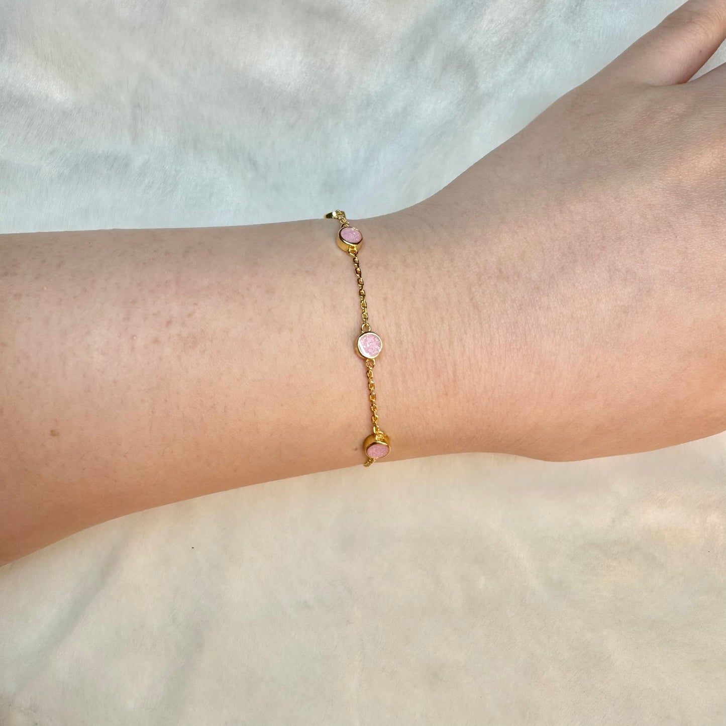 Camilia Solitaire Breastmilk Bracelet