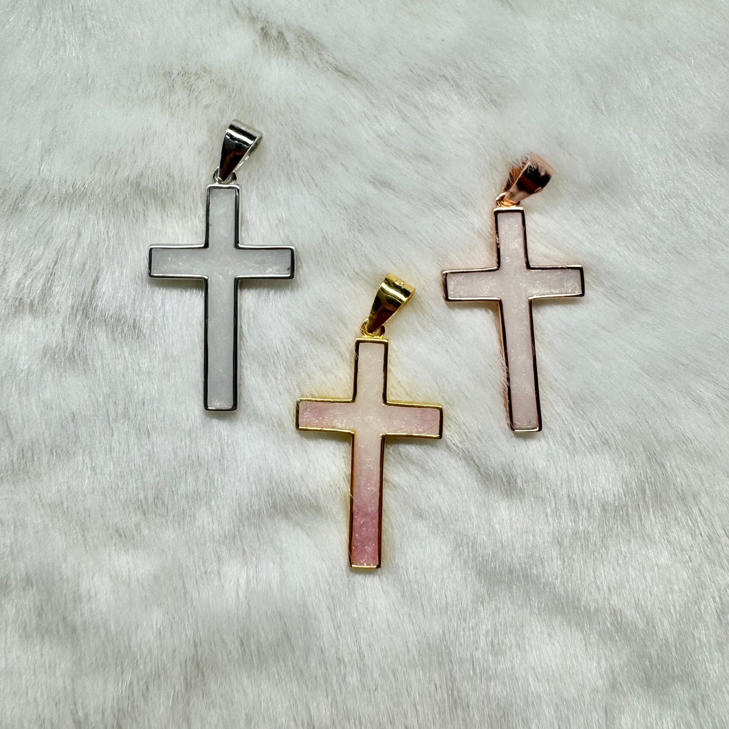 Cross Breastmilk Pendant