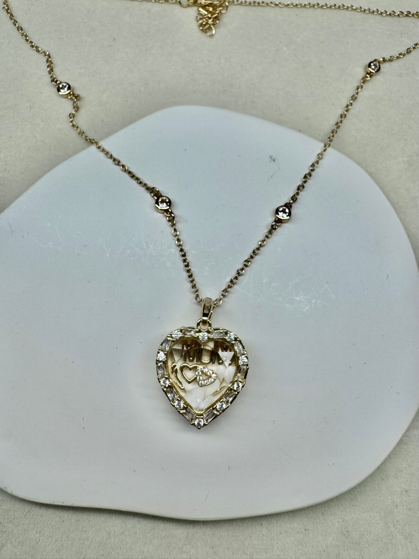 Jewels Heart Charm Locket