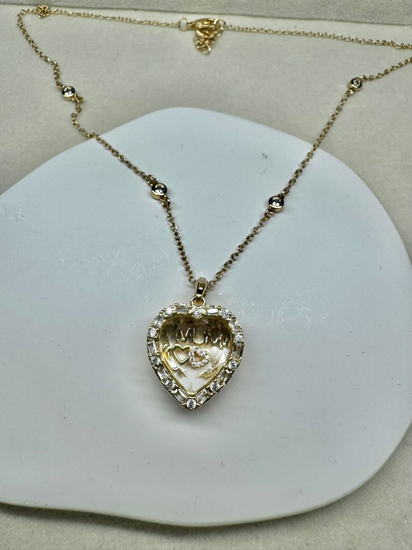 Jewels Heart Charm Locket