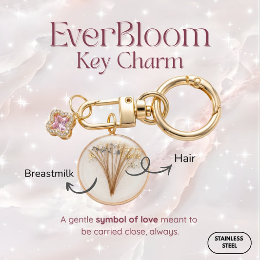 EverBloom Breastmilk Key Charm