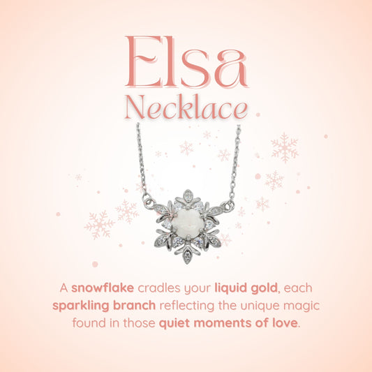Elsa Breastmilk Necklace