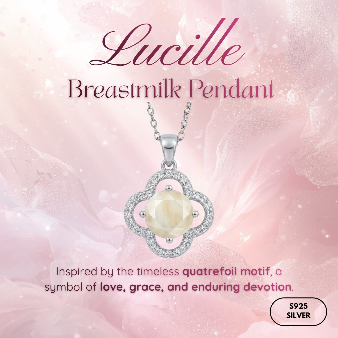Lucille Breastmilk Pendant