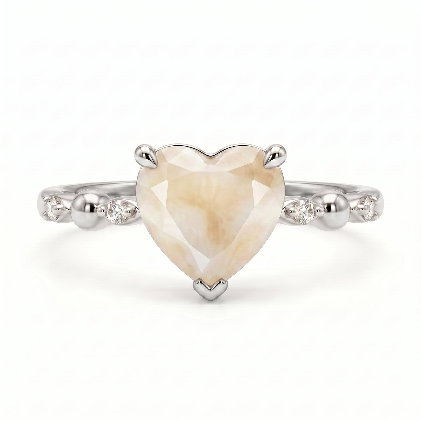 Maeve Solitaire Breastmilk Ring