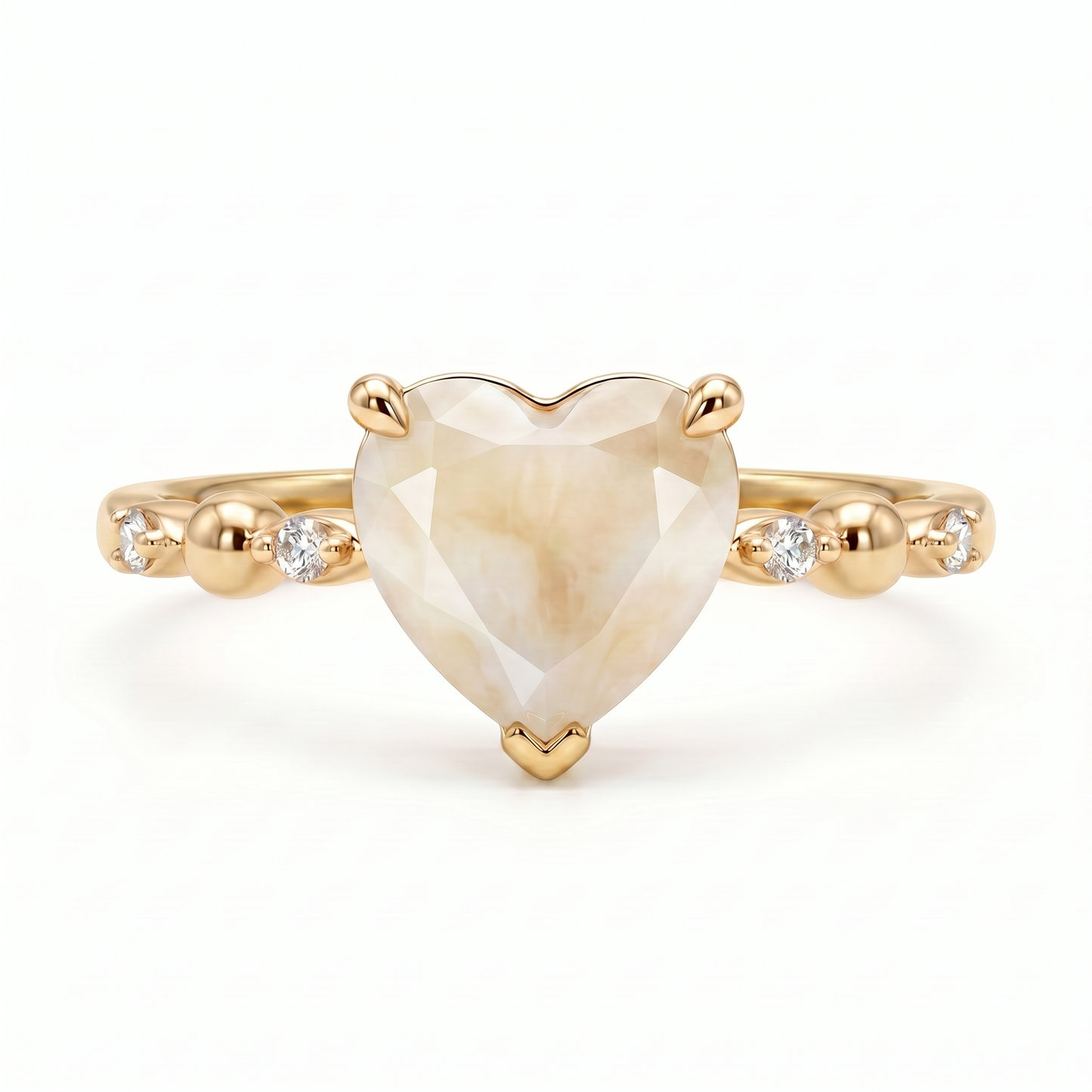 Maeve Solitaire Breastmilk Ring