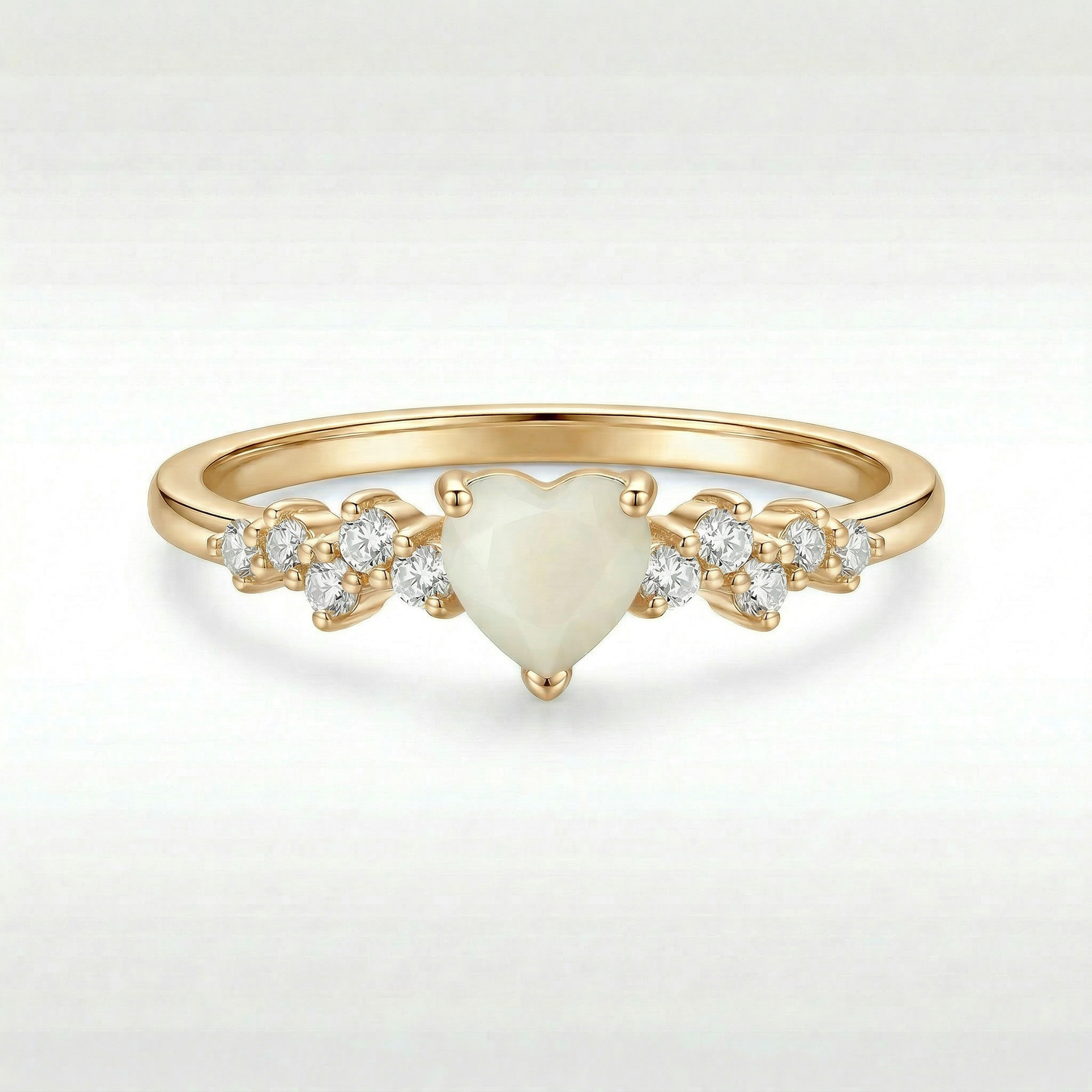 Constance Solitaire Breastmilk Ring