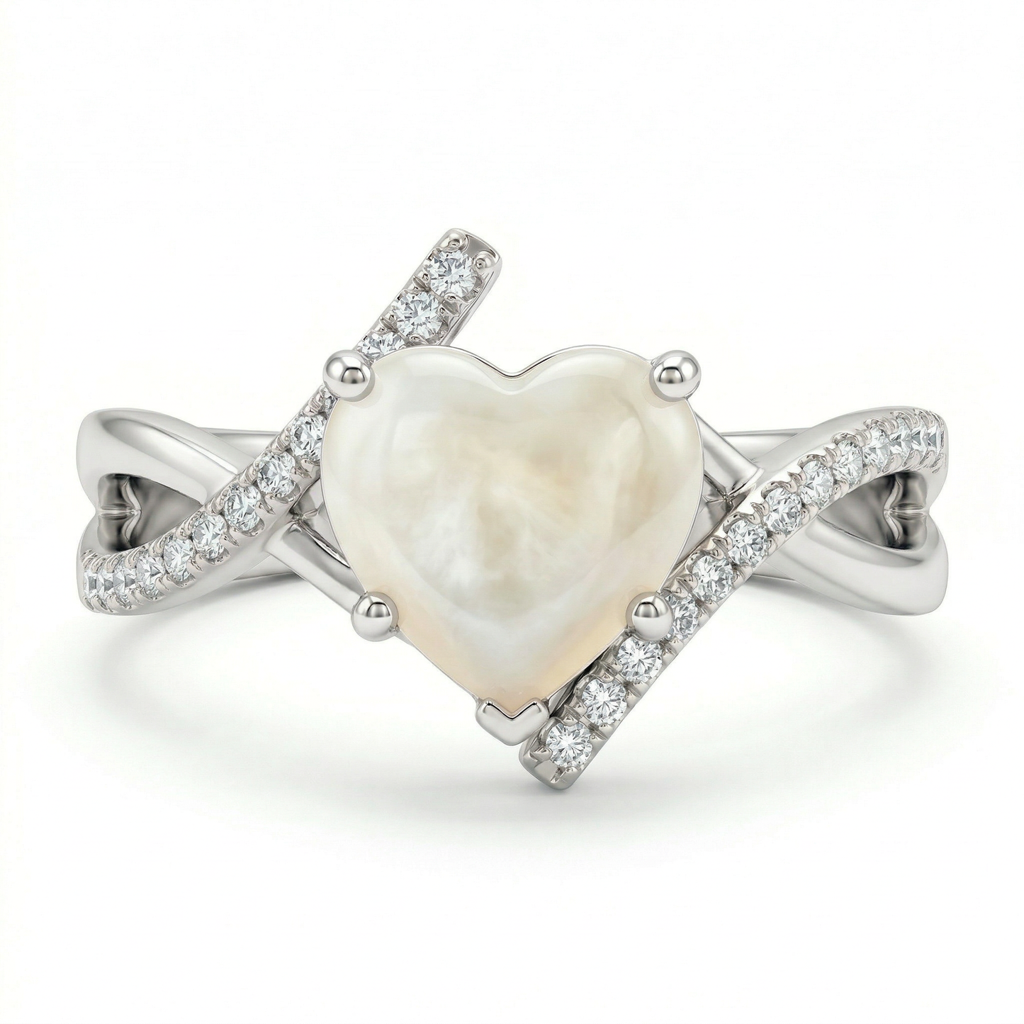 Rosalie Solitaire Breastmilk Ring