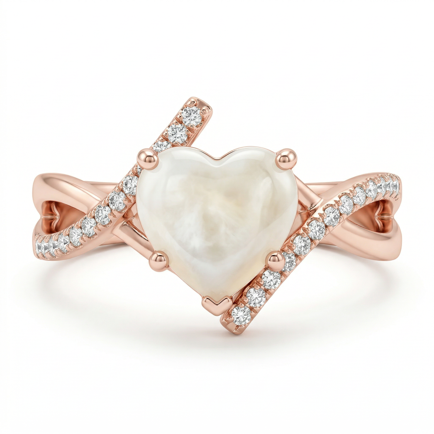 Rosalie Solitaire Breastmilk Ring