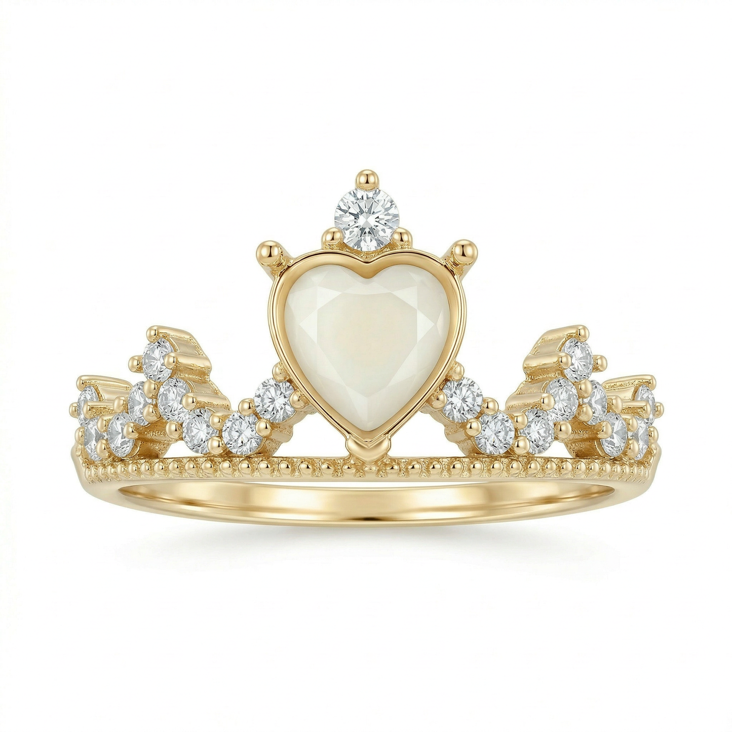 Lynette Solitaire Breastmilk Ring