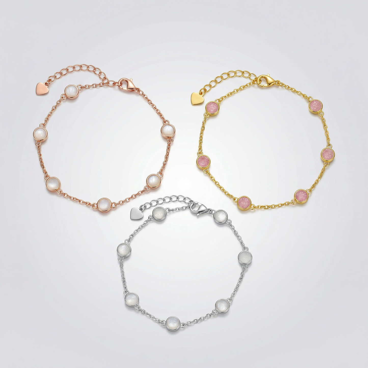 Camilia Solitaire Breastmilk Bracelet