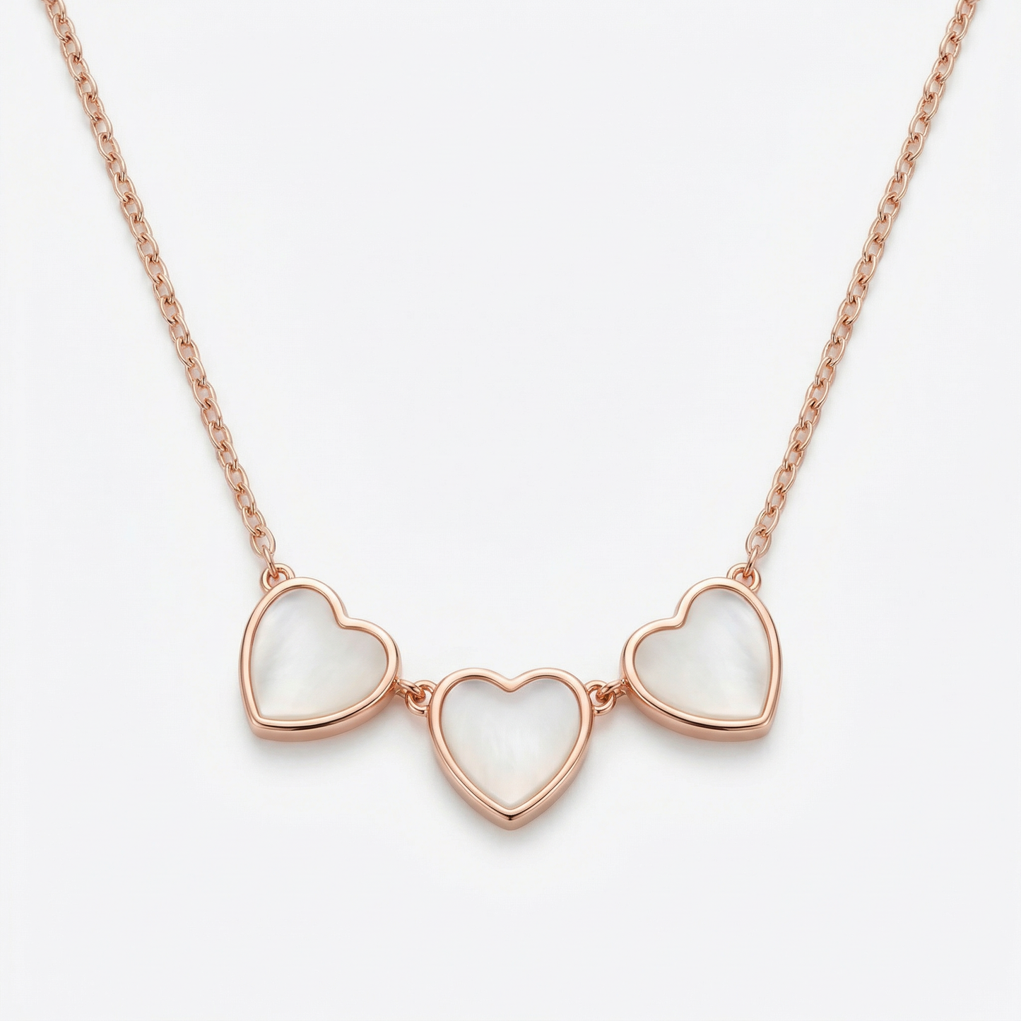 Trinity Heart Breastmilk Necklace