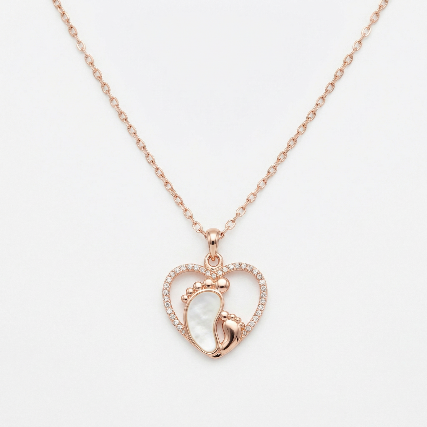 First Steps Heart Breastmilk Pendant